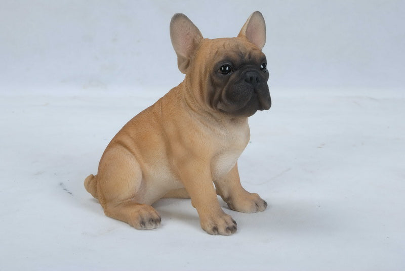 Pet Pals - French Bulldog Puppy Brown Statue HI-LINE GIFT LTD.