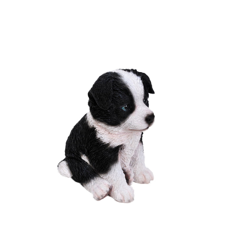 Pet Pals - Border Collie Puppy Statue HI-LINE GIFT LTD.