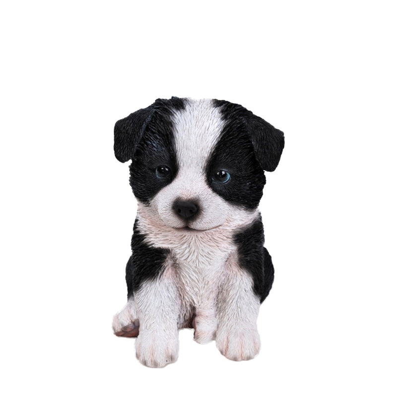 Pet Pals - Border Collie Puppy Statue HI-LINE GIFT LTD.