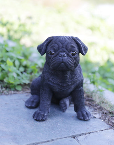 Pug Puppy - Black HI-LINE GIFT LTD.