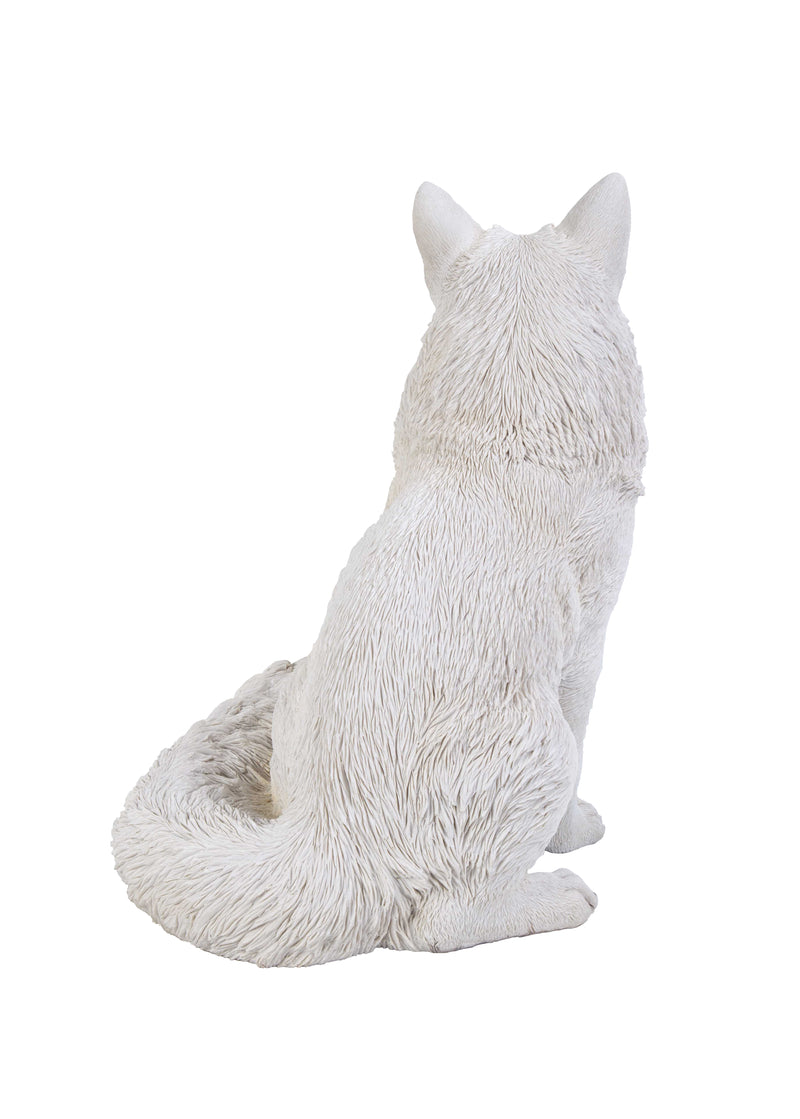 Fox Sitting Statue HI-LINE GIFT LTD.