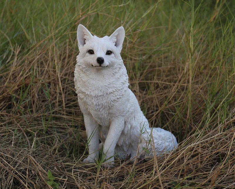 Fox Sitting Statue HI-LINE GIFT LTD.