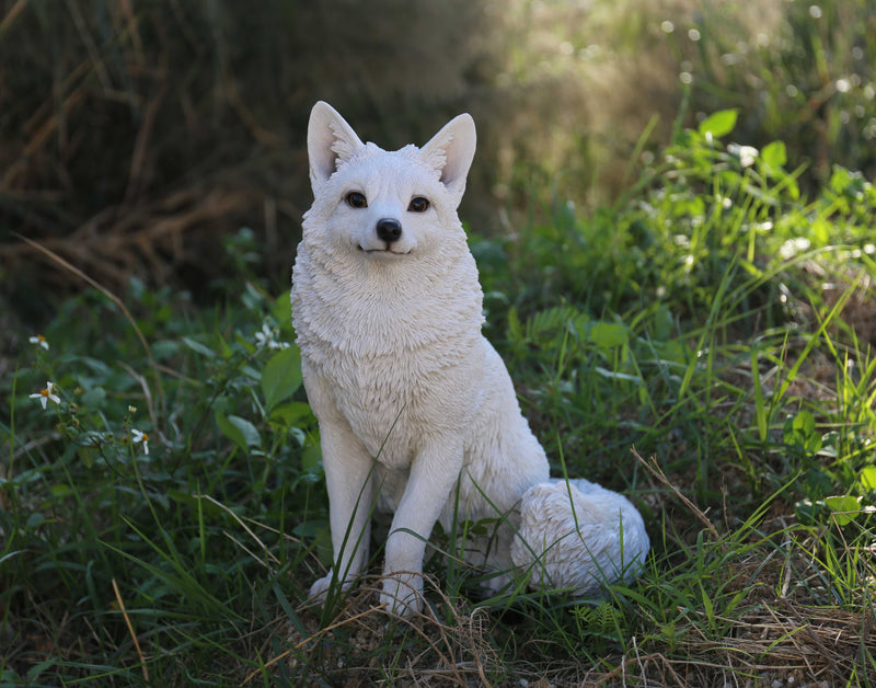 Fox Sitting Statue HI-LINE GIFT LTD.