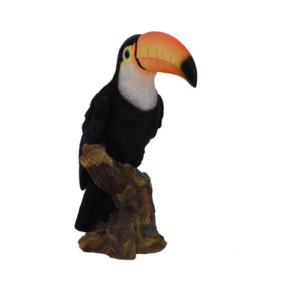 Toucan On Stump Statue Hi-Line Gift Ltd.