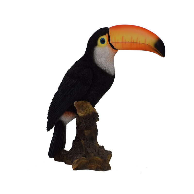 Toucan On Stump Statue Hi-Line Gift Ltd.