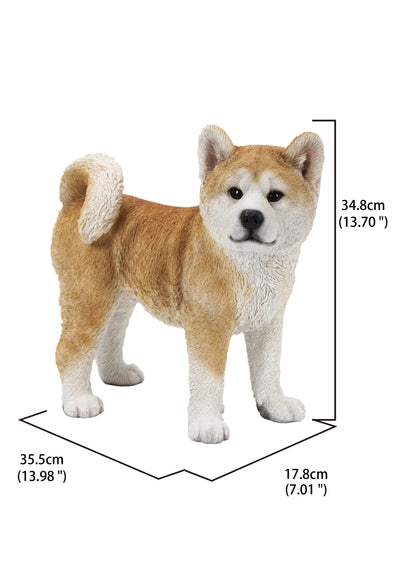 Akita Walking - Dog Statue HI-LINE GIFT LTD.