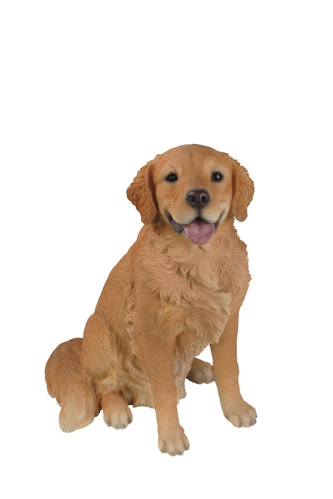 Golden Retriever Sitting Statue HI-LINE GIFT LTD.