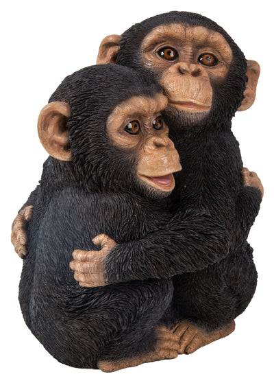 Chimpanzees Hugging Statue HI-LINE GIFT LTD.