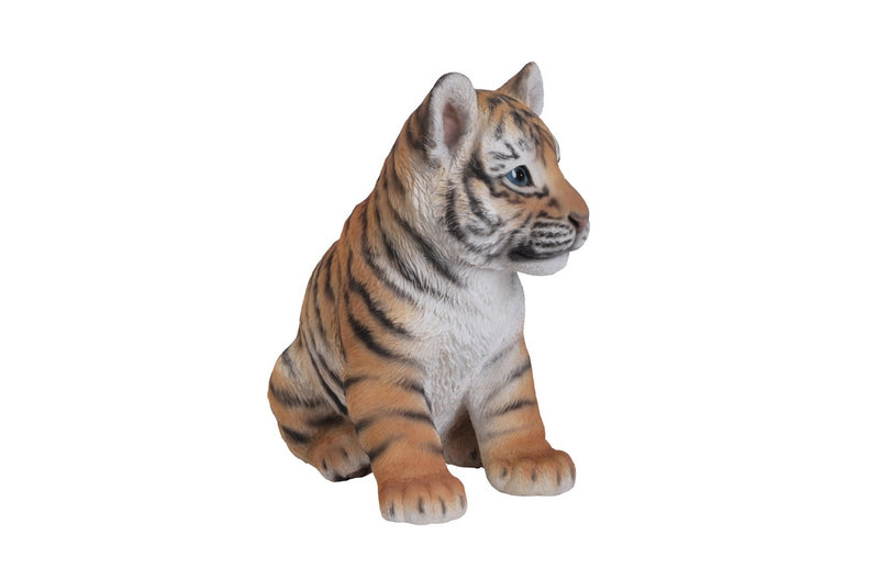 Tiger Baby Sitting Statue HI-LINE GIFT LTD.