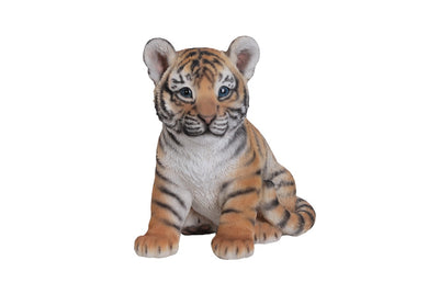 Tiger Baby Sitting Statue HI-LINE GIFT LTD.