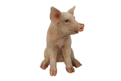 Pig Sitting Statue HI-LINE GIFT LTD.