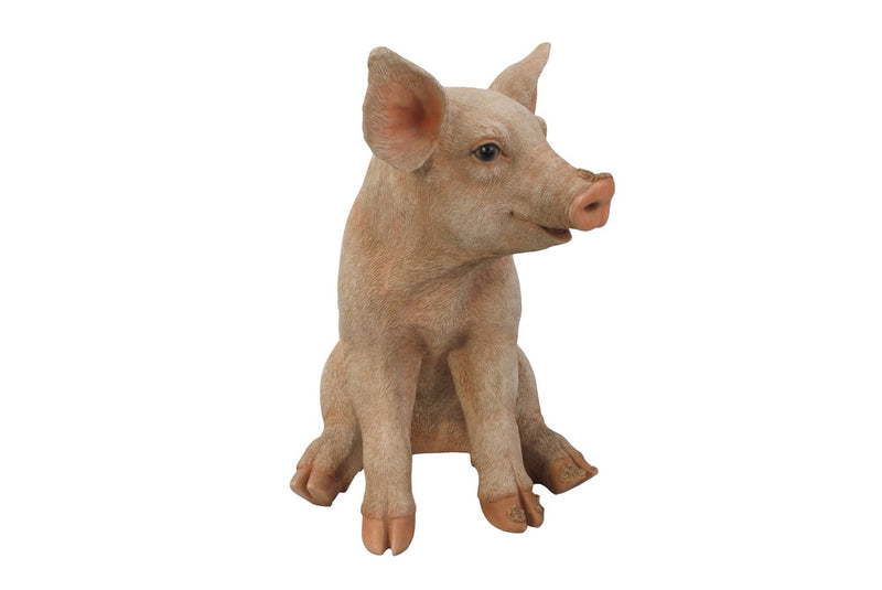 Pig Sitting Statue HI-LINE GIFT LTD.