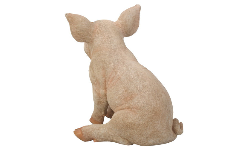 Pig Sitting Statue HI-LINE GIFT LTD.