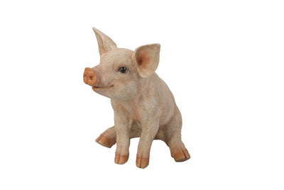 Pig Sitting Statue HI-LINE GIFT LTD.