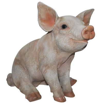 Pig Sitting Statue HI-LINE GIFT LTD.