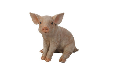 Pig Sitting Statue HI-LINE GIFT LTD.