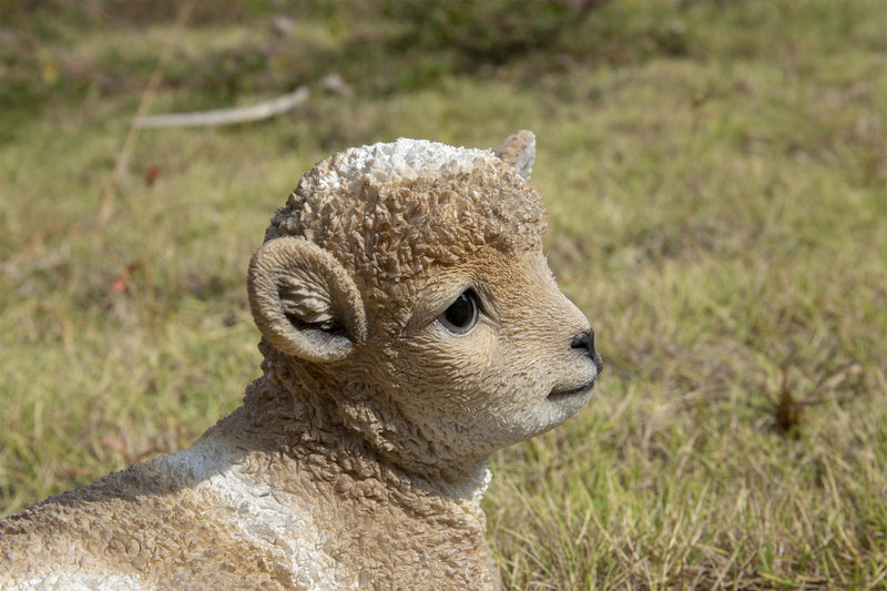 Lamb Lying Down Statue HI-LINE GIFT LTD.