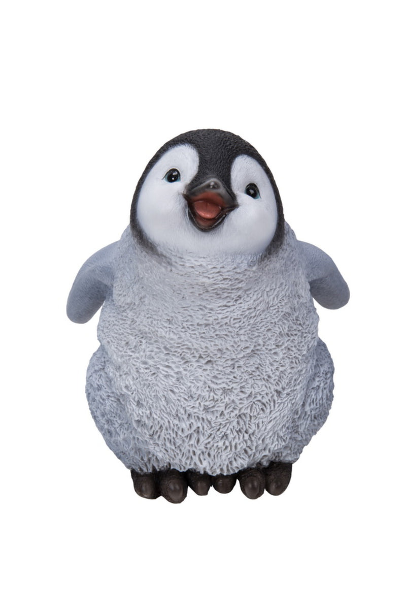 Penguin Baby Laughing Statue HI-LINE GIFT LTD.