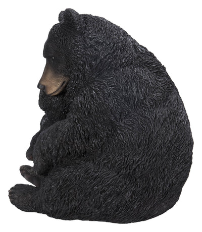 Black Bear Mother and Child Hugging HI-LINE GIFT LTD.