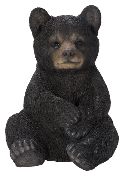 Sitting Black Bear Cub HI-LINE GIFT LTD.