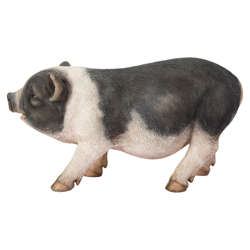 Pot Belly Pig Standing Statue HI-LINE GIFT LTD.