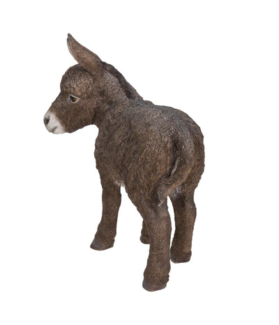 Donkey Standing Looking Left Statue HI-LINE GIFT LTD.