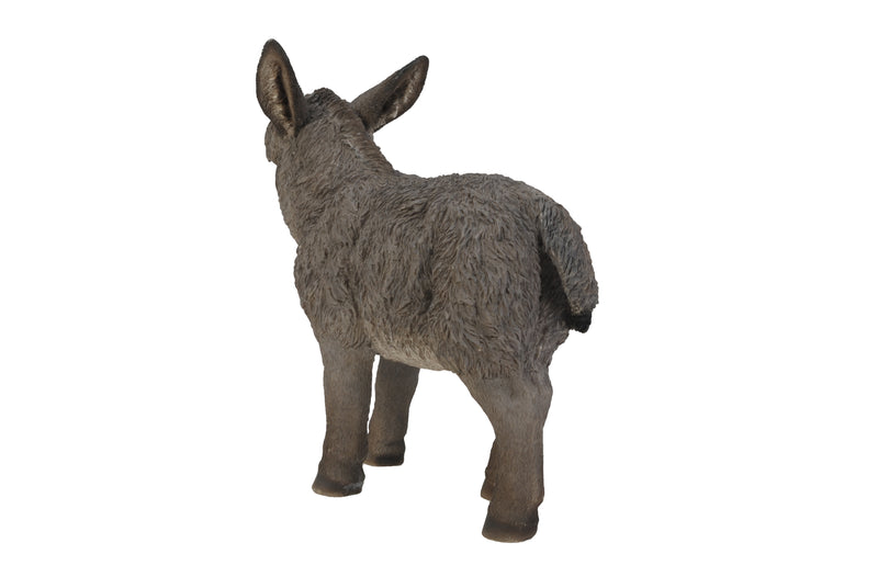 Donkey Standing Looking Right Statue HI-LINE GIFT LTD.