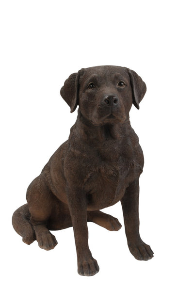 Labrador Retriever Sitting Statue HI-LINE GIFT LTD.