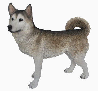 Siberian Husky Statue HI-LINE GIFT LTD.