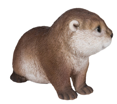 Otter Leaning Forward Polyresin Statue HI-LINE GIFT LTD.