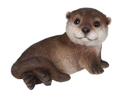 Otter Lying Statue HI-LINE GIFT LTD.