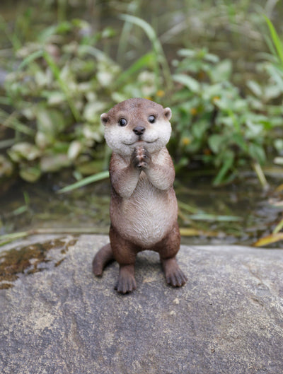 Otter Praying Statue HI-LINE GIFT LTD.