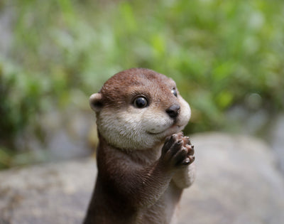 Otter Praying Statue HI-LINE GIFT LTD.