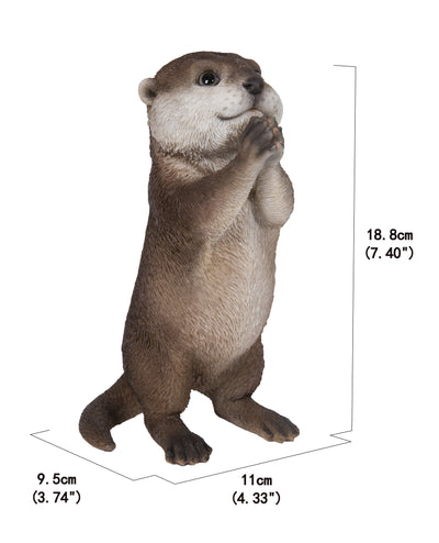 Otter Praying Statue HI-LINE GIFT LTD.