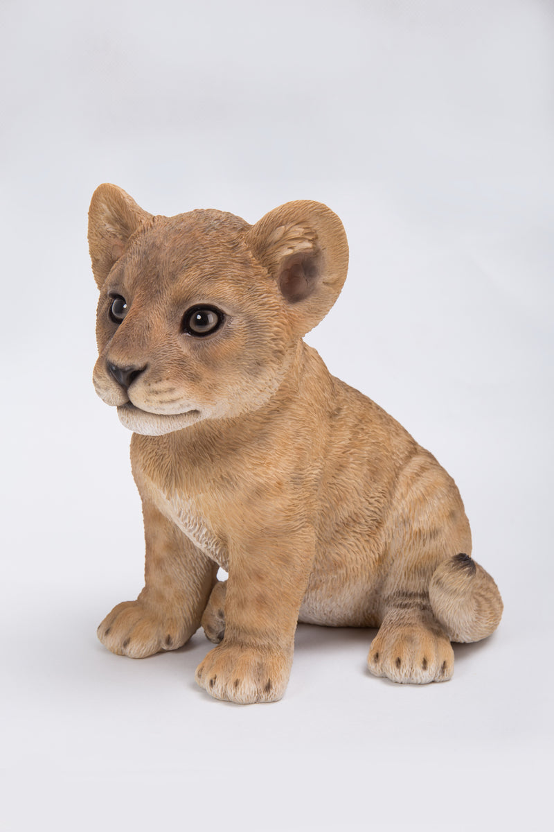 Sitting Lion Cub Statue Hi-Line Gift Ltd.