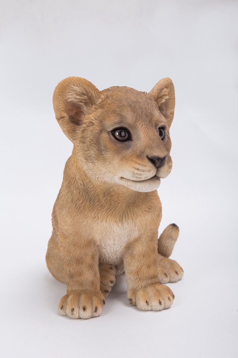 Sitting Lion Cub Statue Hi-Line Gift Ltd.