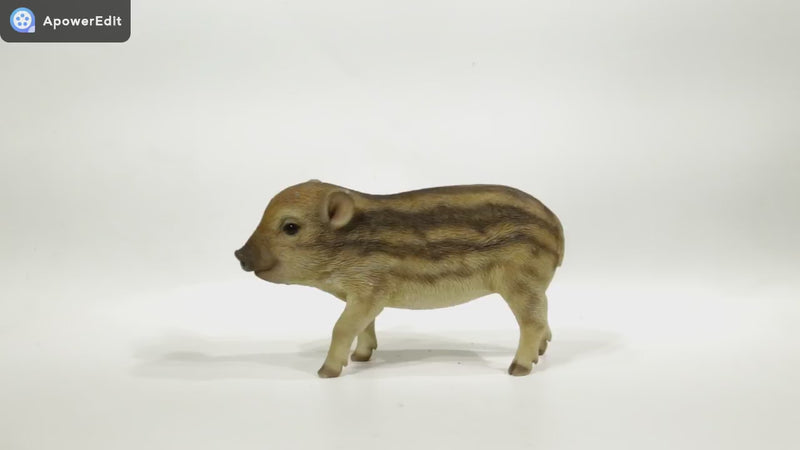 Wild Boar Standing Statue